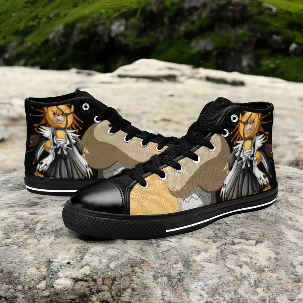 Bleach Zaraki Kenpachi Kon Custom High Top Sneakers Shoes