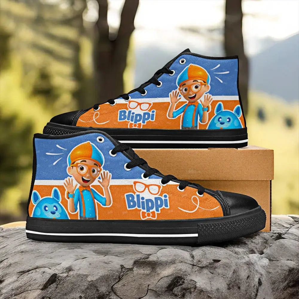 Blippi Wonders Custom High Top Sneakers Shoes