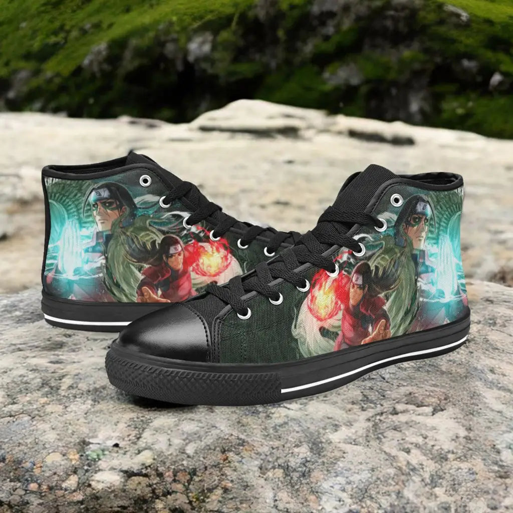 Boruto Naruto Hashirama Senju Custom High Top Sneakers Shoes