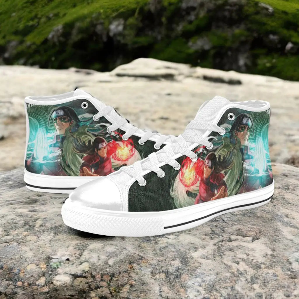 Boruto Naruto Hashirama Senju Custom High Top Sneakers Shoes