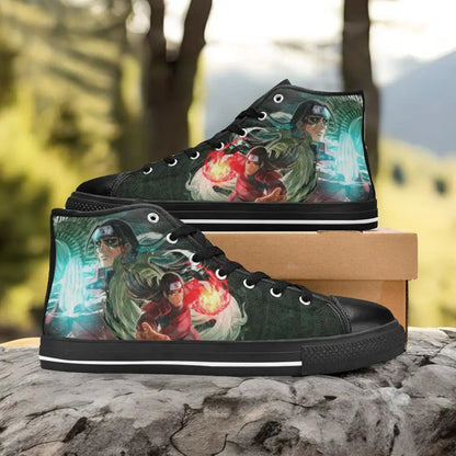 Boruto Naruto Hashirama Senju Custom High Top Sneakers Shoes