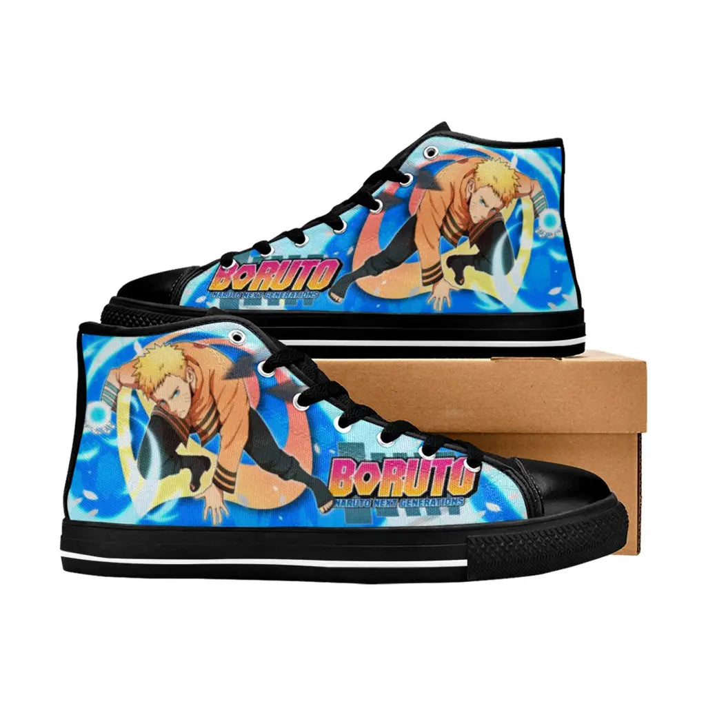 Boruto Naruto Next Generations Hokage Uzumaki Shoes High Top Sneakers