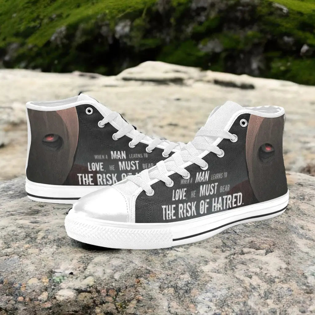 Boruto Naruto Uchiha Obito Custom High Top Sneakers Shoes