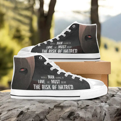 Boruto Naruto Uchiha Obito Custom High Top Sneakers Shoes