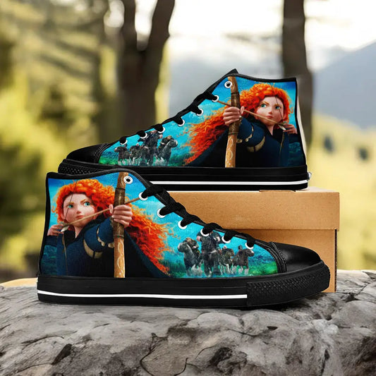 Brave Princess Merida Custom High Top Sneakers Shoes