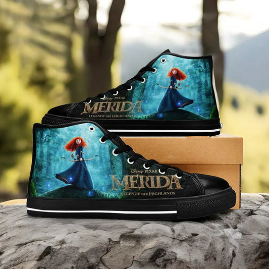 Brave Princess Merida Custom High Top Sneakers Shoes