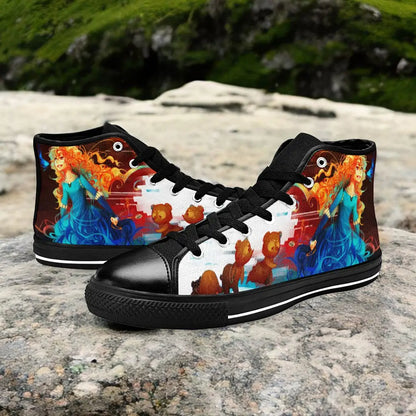 Brave Princess Merida Custom High Top Sneakers Shoes