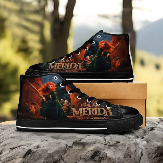 Brave Princess Merida Custom High Top Sneakers Shoes
