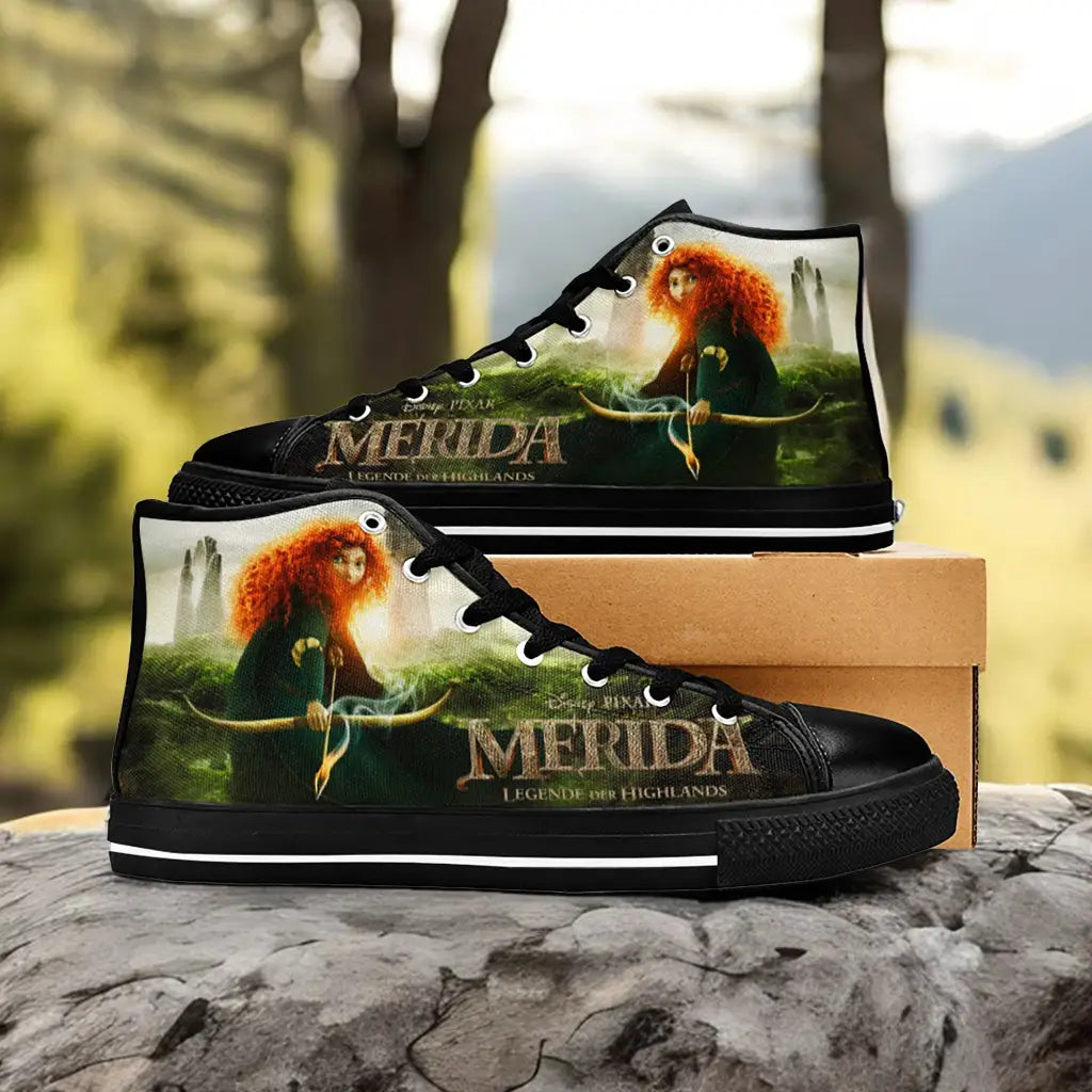 Brave Princess Merida Custom High Top Sneakers Shoes