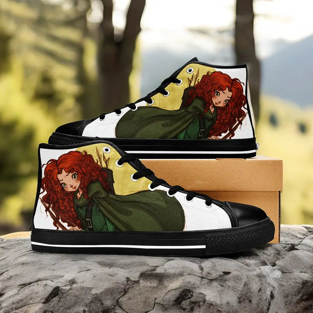 Brave Princess Merida Custom High Top Sneakers Shoes