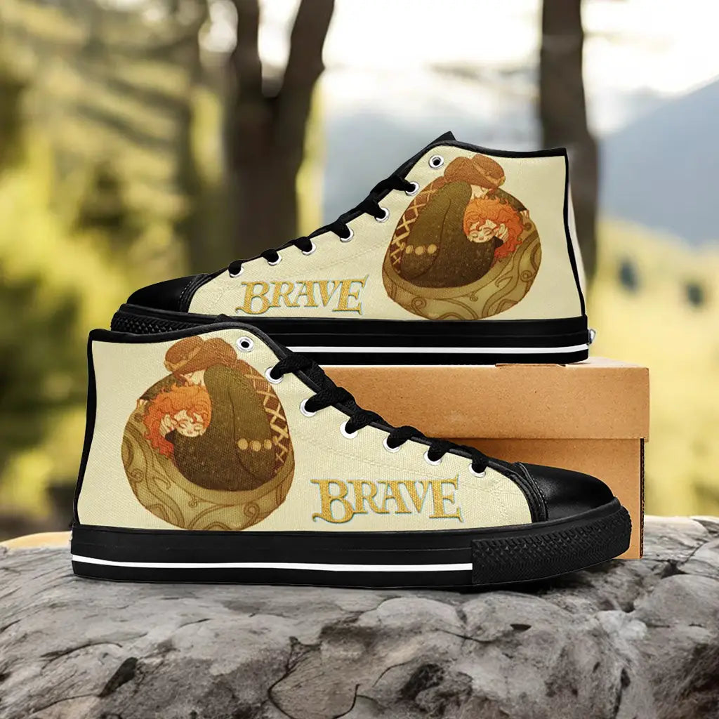 Brave Princess Merida Custom High Top Sneakers Shoes