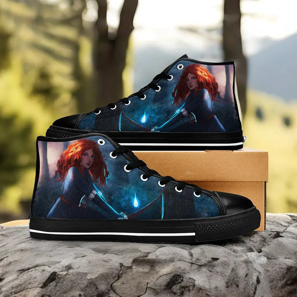 Brave Princess Merida Custom High Top Sneakers Shoes