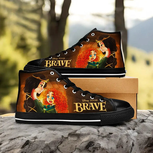 Brave Princess Merida Custom High Top Sneakers Shoes