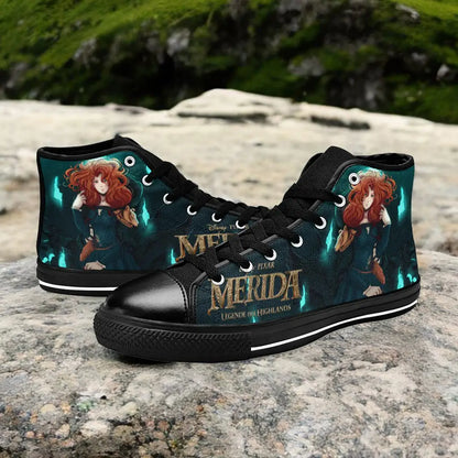 Brave Princess Merida Custom High Top Sneakers Shoes