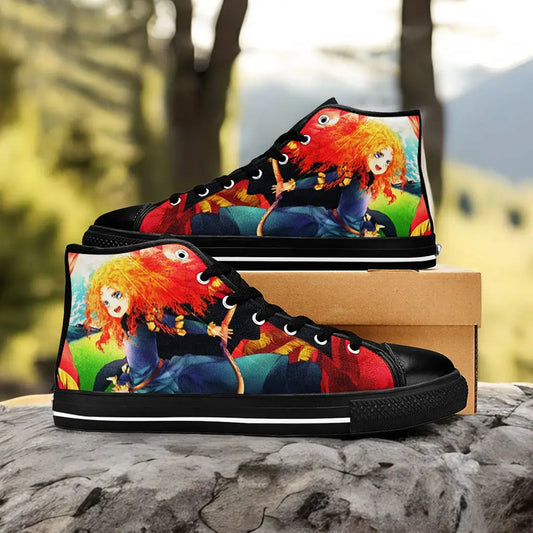 Brave Princess Merida Custom High Top Sneakers Shoes