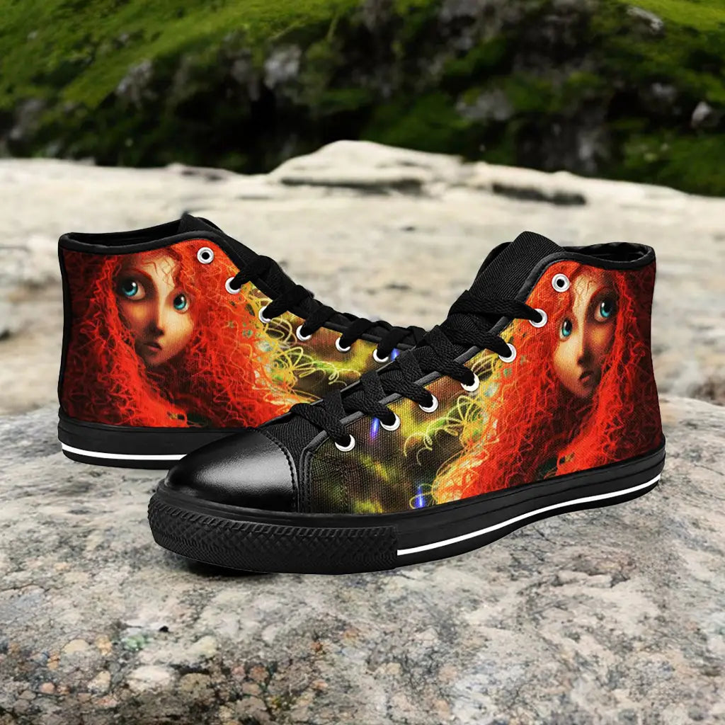 Brave Princess Merida Custom High Top Sneakers Shoes