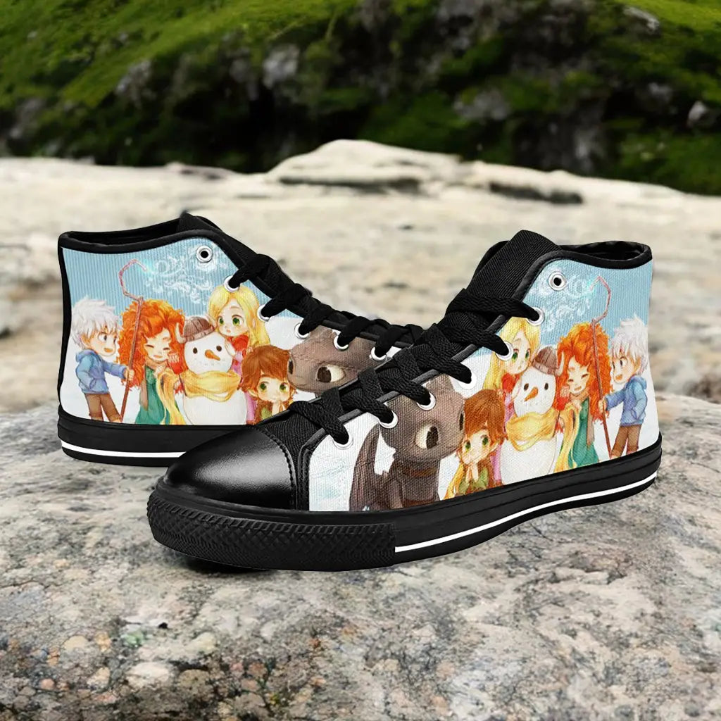 Brave Princess Merida Custom High Top Sneakers Shoes