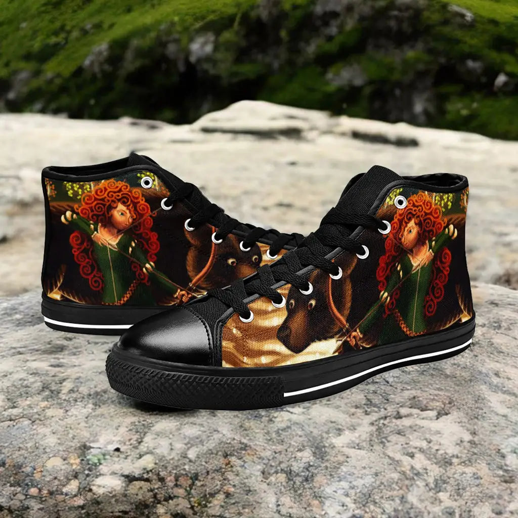 Brave Princess Merida Custom High Top Sneakers Shoes