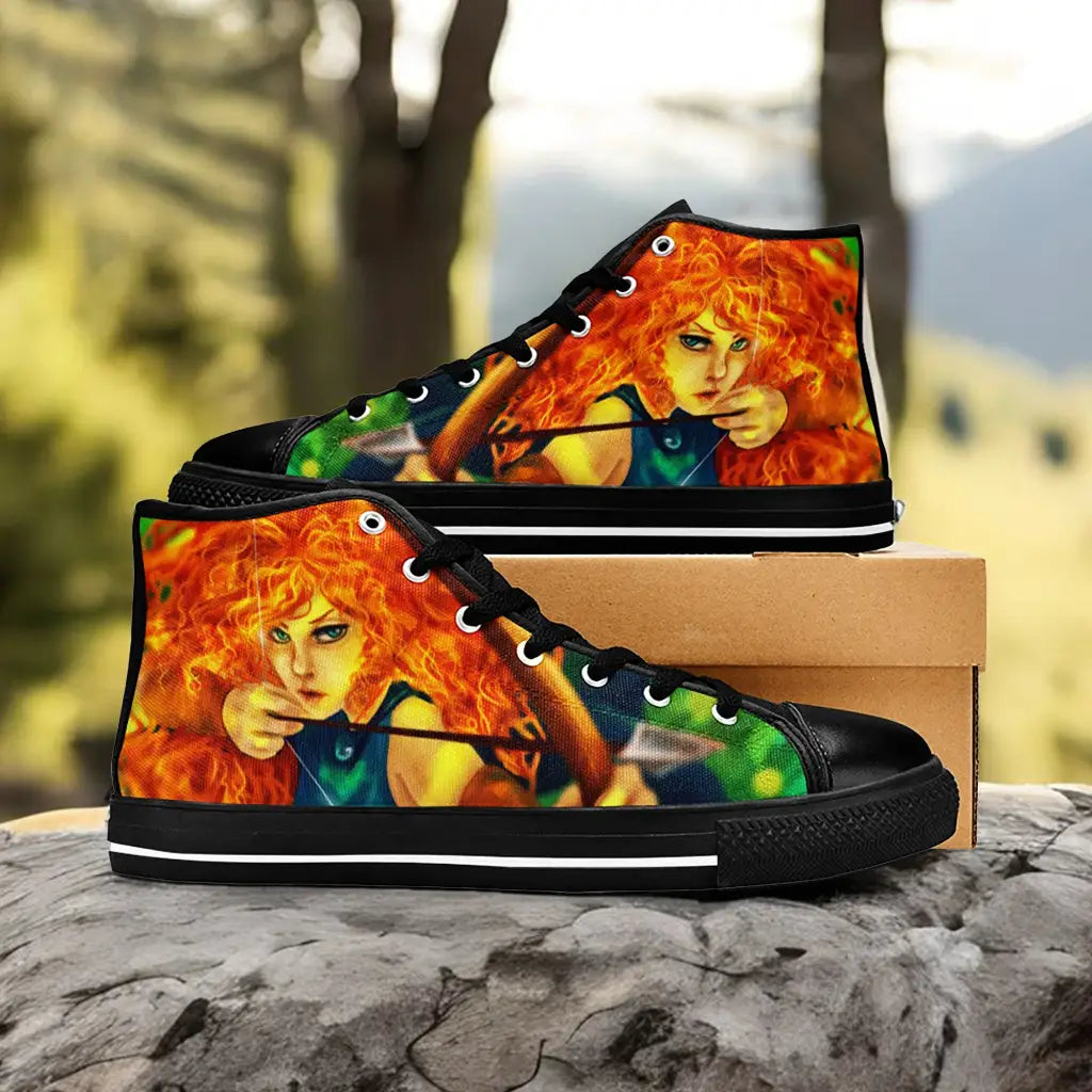 Brave Princess Merida Custom High Top Sneakers Shoes