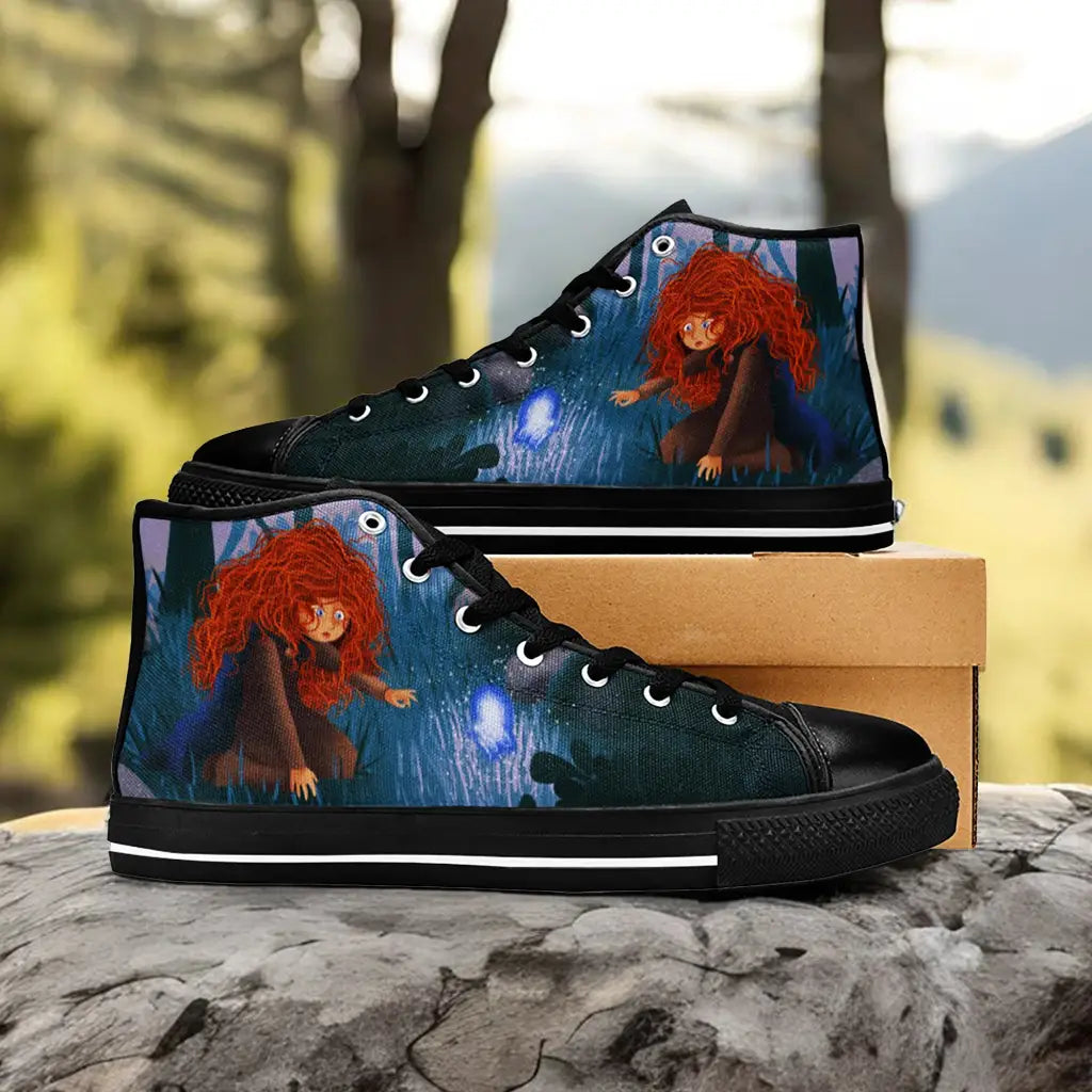 Brave Princess Merida Custom High Top Sneakers Shoes