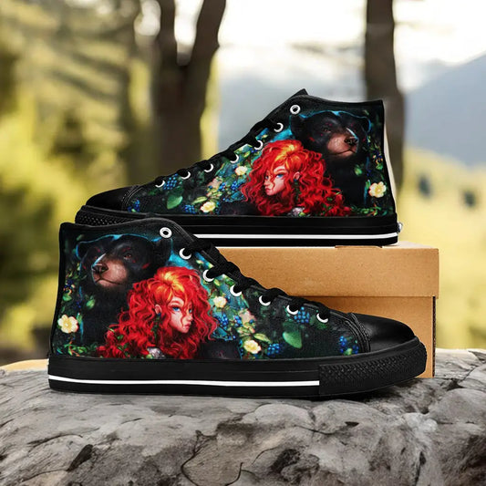 Brave Princess Merida Custom High Top Sneakers Shoes
