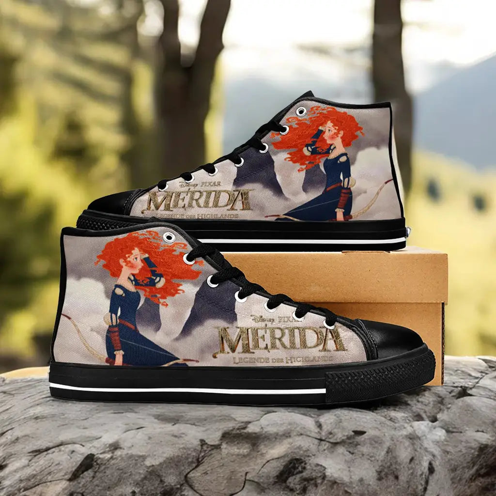 Brave Princess Merida Custom High Top Sneakers Shoes