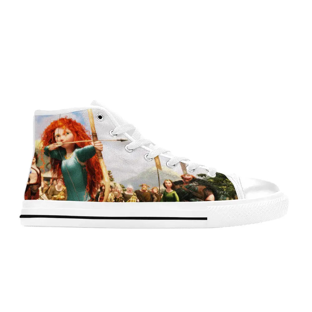 Brave Princess Merida Custom High Top Sneakers Shoes