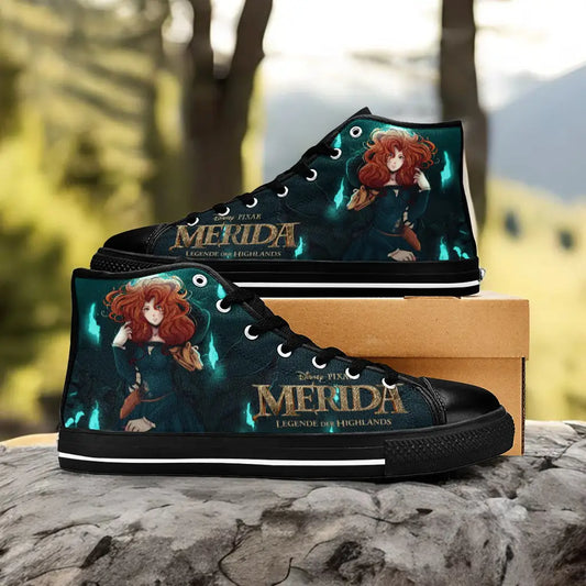 Brave Princess Merida Custom High Top Sneakers Shoes