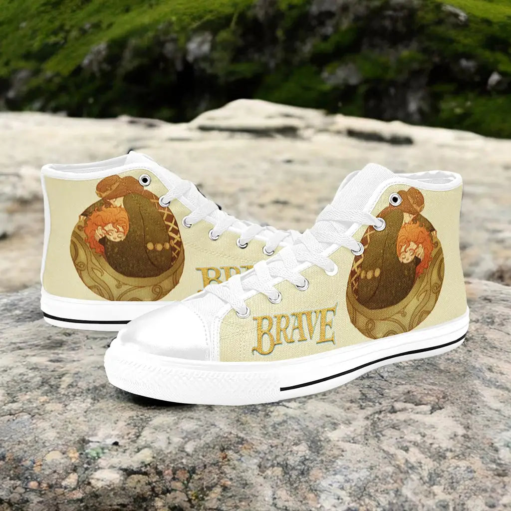 Brave Princess Merida Custom High Top Sneakers Shoes