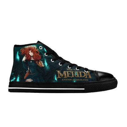 Brave Princess Merida Custom High Top Sneakers Shoes