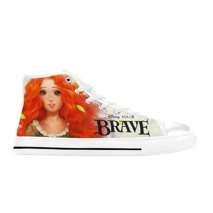 Brave Princess Merida Custom High Top Sneakers Shoes