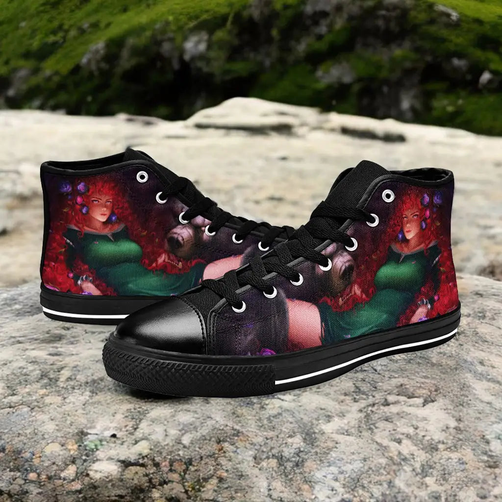 Brave Princess Merida Custom High Top Sneakers Shoes