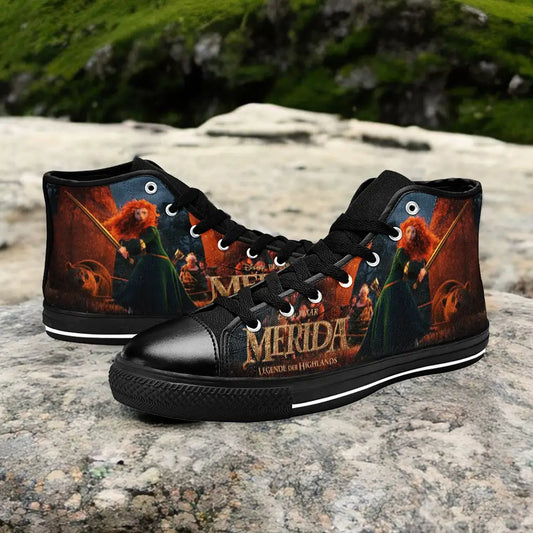 Brave Princess Merida Custom High Top Sneakers Shoes