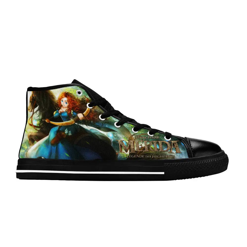 Brave Princess Merida Custom High Top Sneakers Shoes