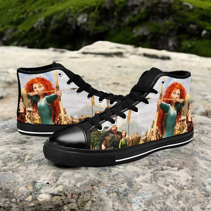 Brave Princess Merida Custom High Top Sneakers Shoes