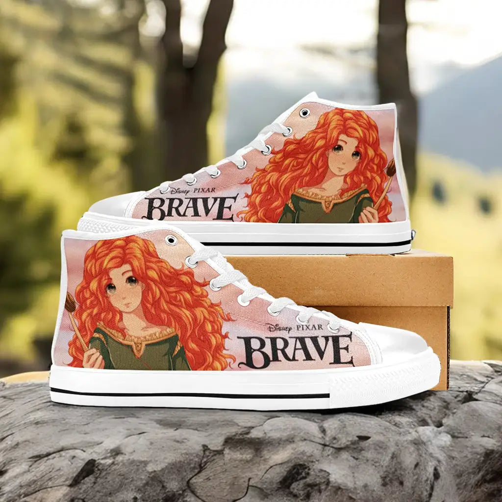 Brave Princess Merida Custom High Top Sneakers Shoes