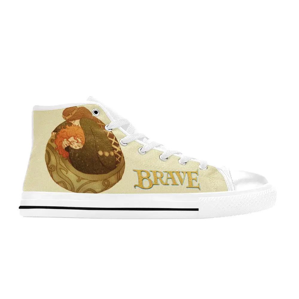 Brave Princess Merida Custom High Top Sneakers Shoes