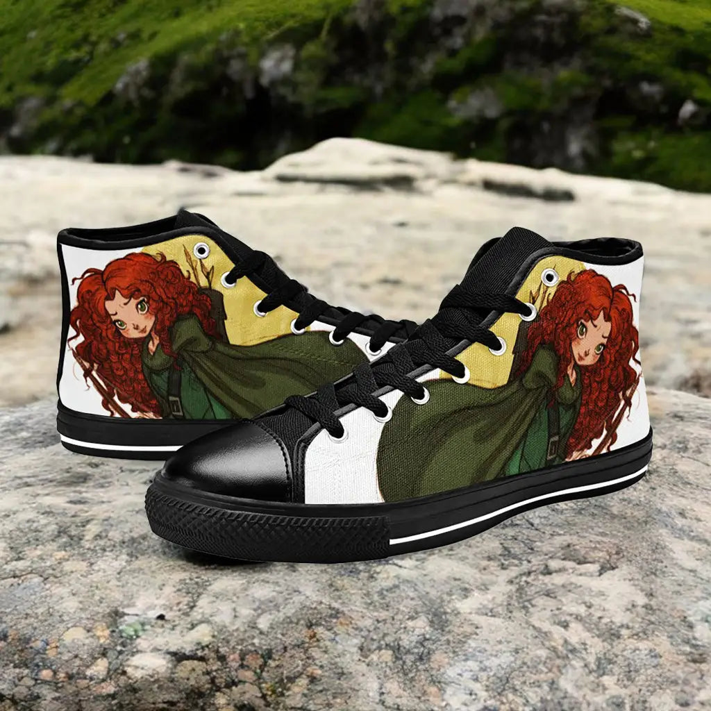 Brave Princess Merida Custom High Top Sneakers Shoes