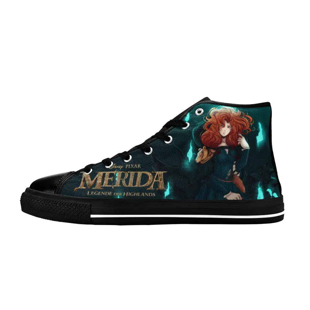 Brave Princess Merida Custom High Top Sneakers Shoes