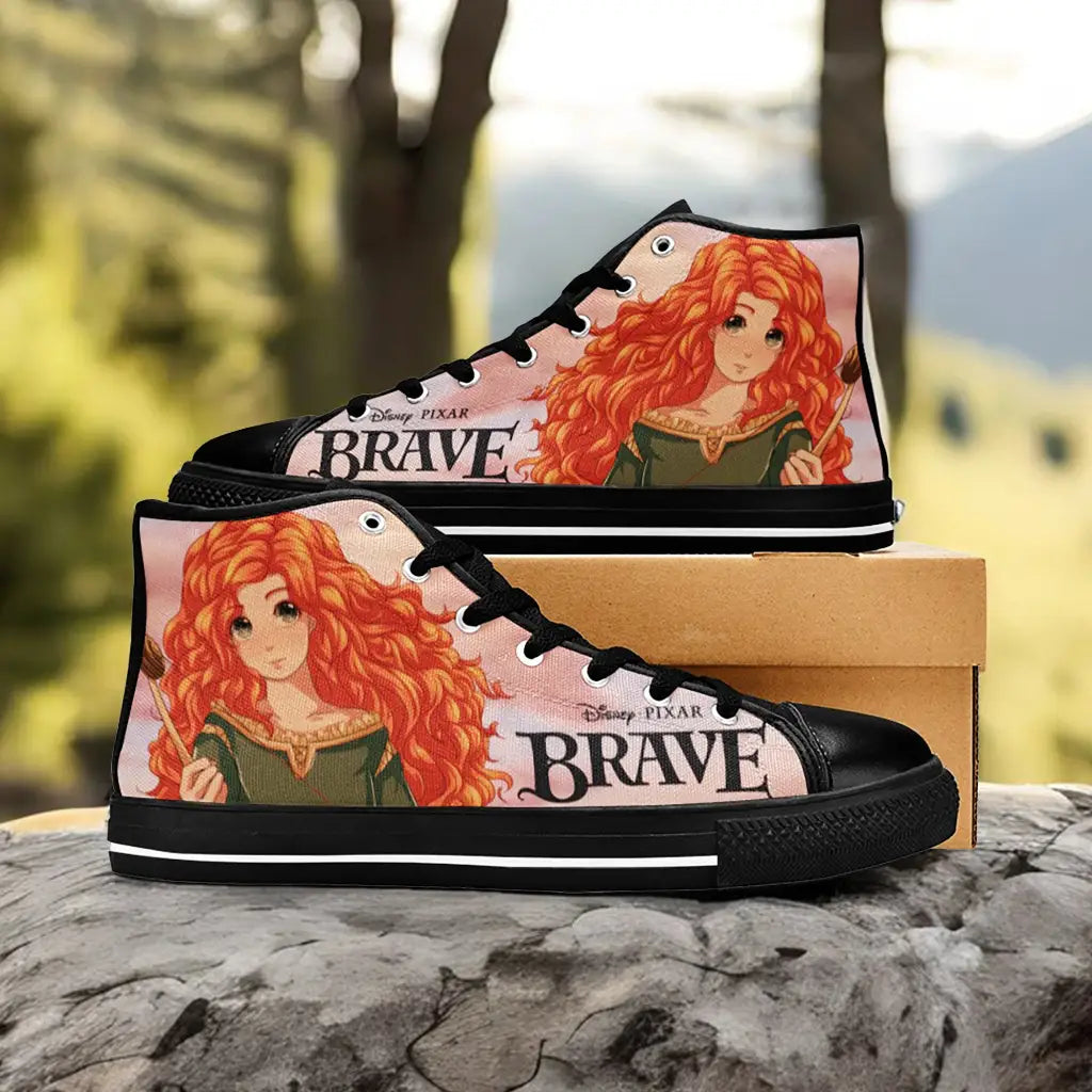 Brave Princess Merida Custom High Top Sneakers Shoes