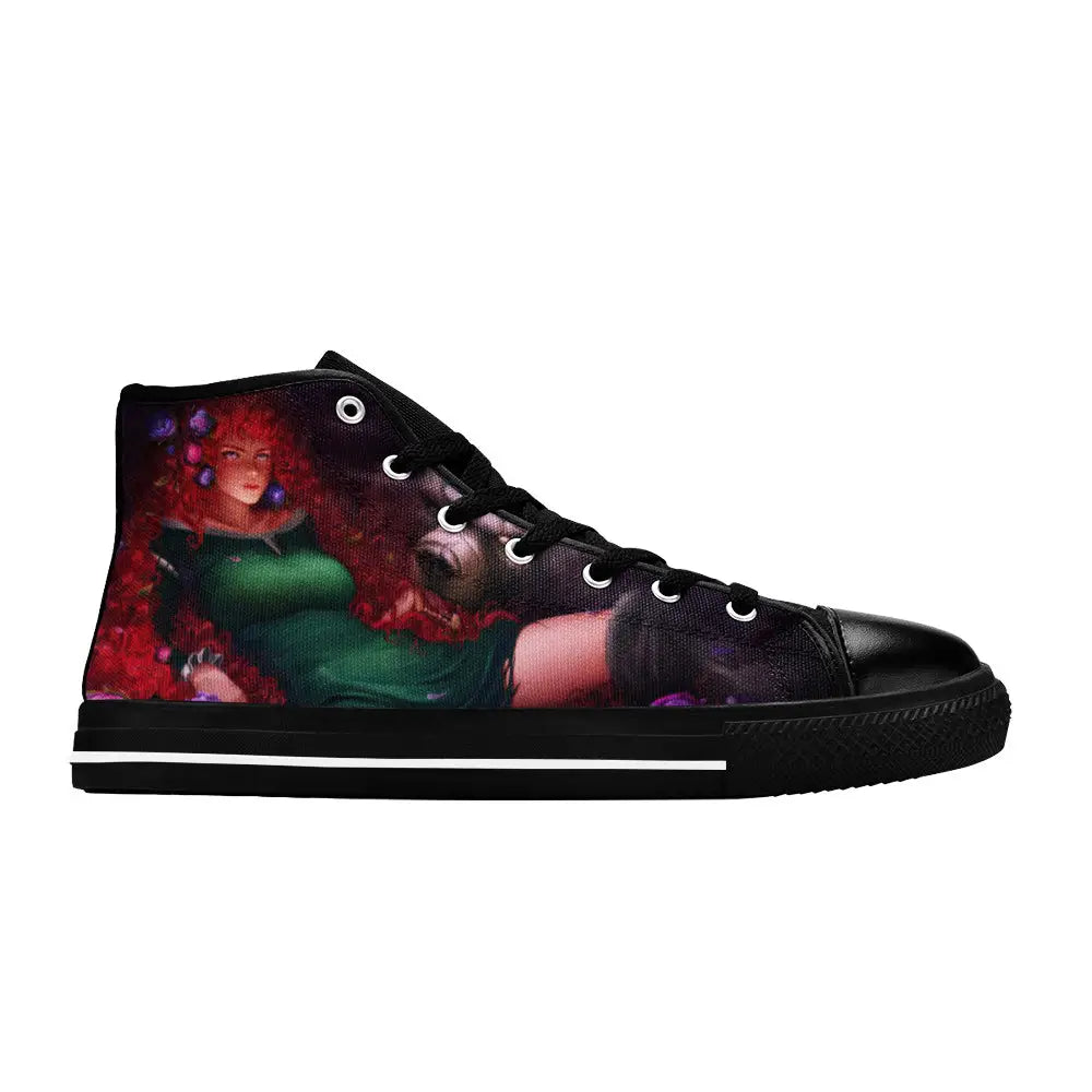 Brave Princess Merida Custom High Top Sneakers Shoes