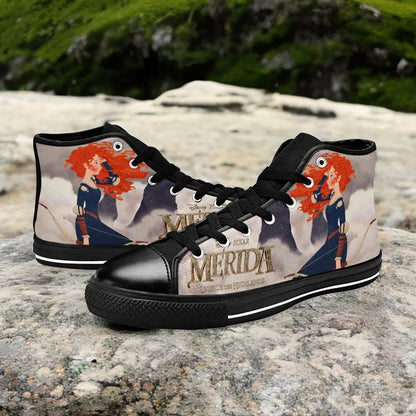 Brave Princess Merida Custom High Top Sneakers Shoes