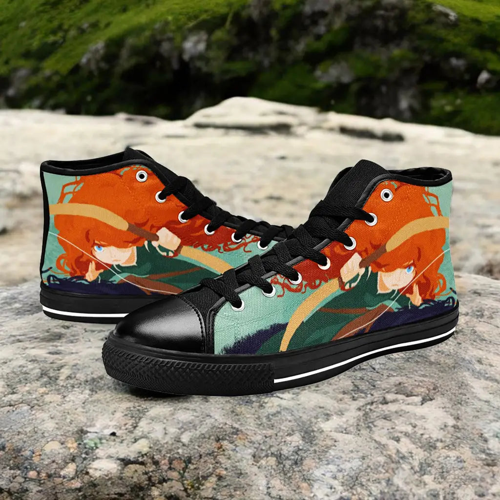 Brave Princess Merida Custom High Top Sneakers Shoes