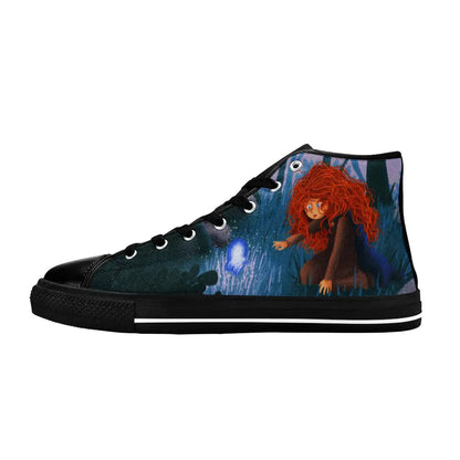 Brave Princess Merida Custom High Top Sneakers Shoes