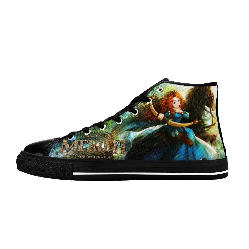 Brave Princess Merida Custom High Top Sneakers Shoes