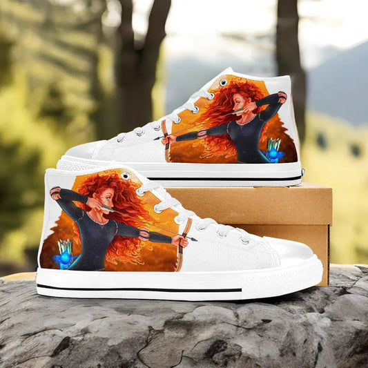 Brave Princess Merida Custom High Top Sneakers Shoes