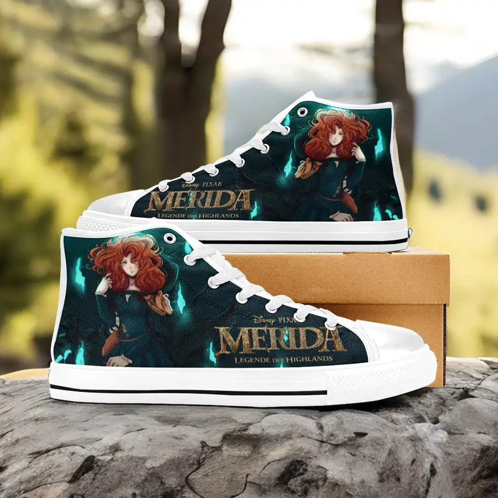 Brave Princess Merida Custom High Top Sneakers Shoes