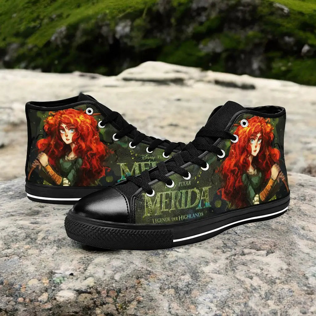 Brave Princess Merida Custom High Top Sneakers Shoes