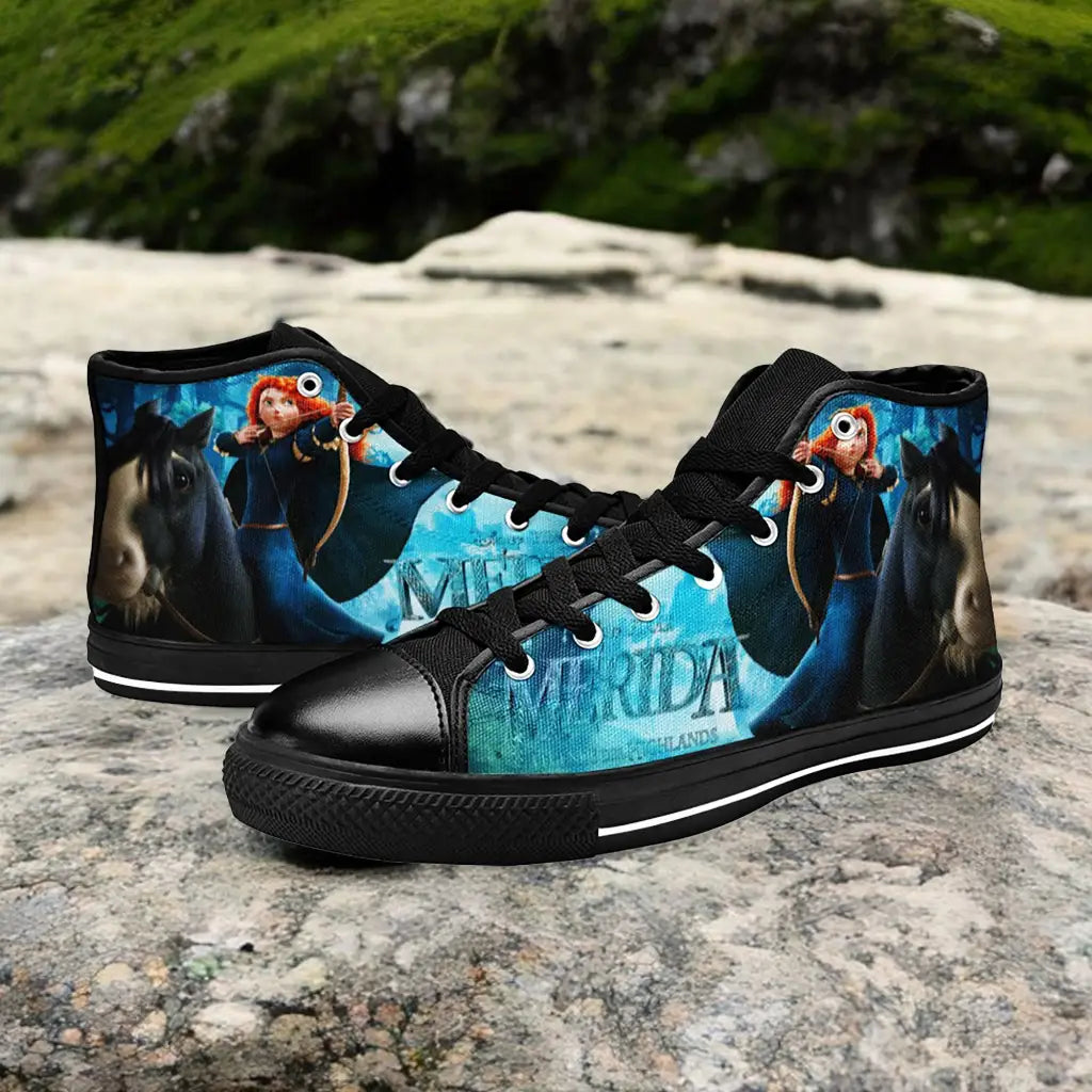 Brave Princess Merida Custom High Top Sneakers Shoes