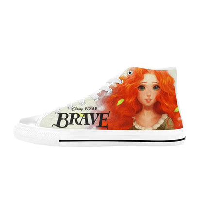 Brave Princess Merida Custom High Top Sneakers Shoes